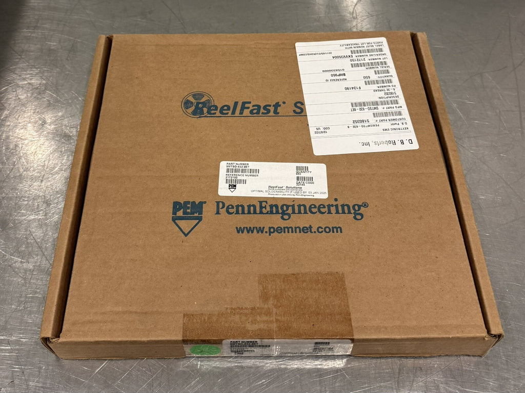 Penn Engineering SMTSO-632-8ET PACK OF 650 Reelfast Surface Mount Nuts Standoff 