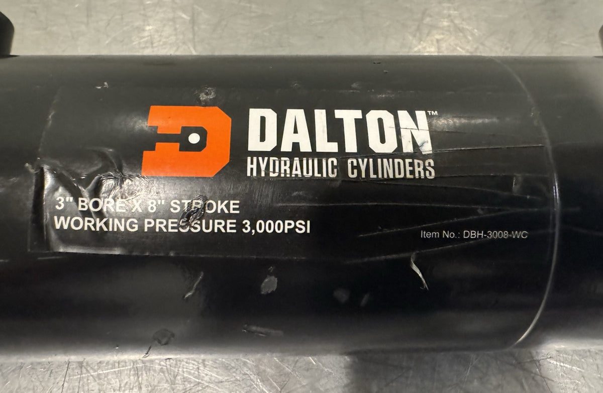 Dalton DBH-3008-WC Hydraulic Cylinder 3” Bore 8” Stroke NEW! FREE SHIPPING!