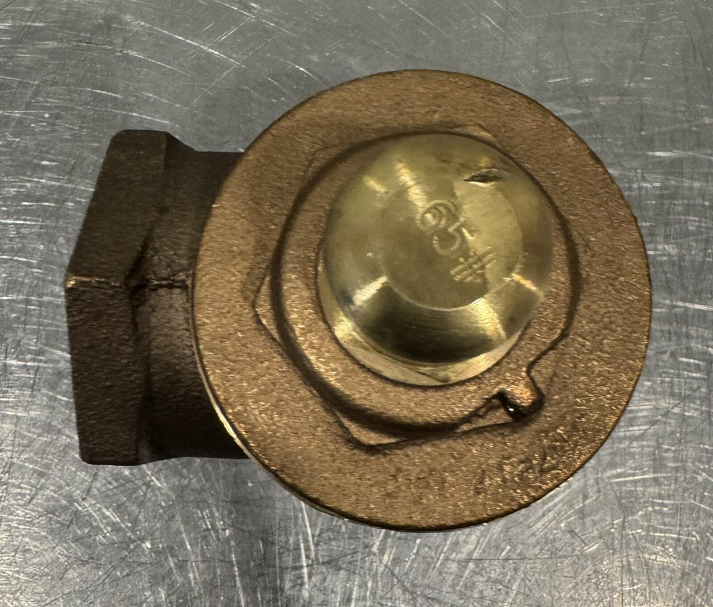 Mcdonald 2" Pressure Relief Valve 65# Brass NEW! FREE SHIPPING!