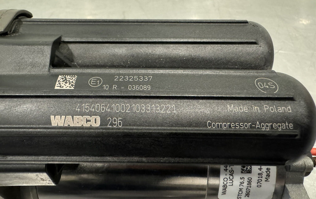 Wabco 415406606 Compressor 4154066061 Lucas-TVS 4430203071 NEW! SHIPS FREE!