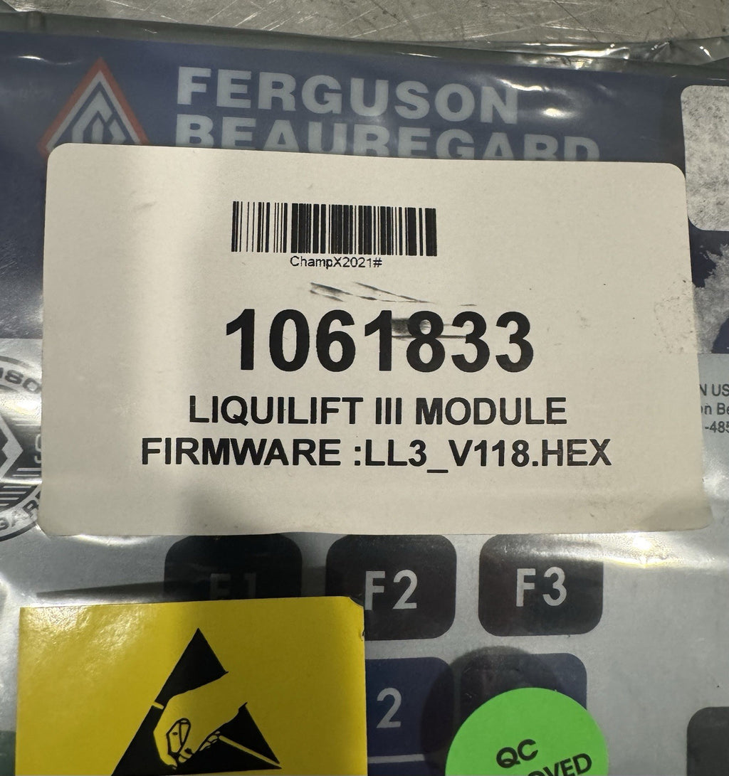 Ferguson Beauregard 1061833 Liquilift III Module NEW! FREE SHIPPING!