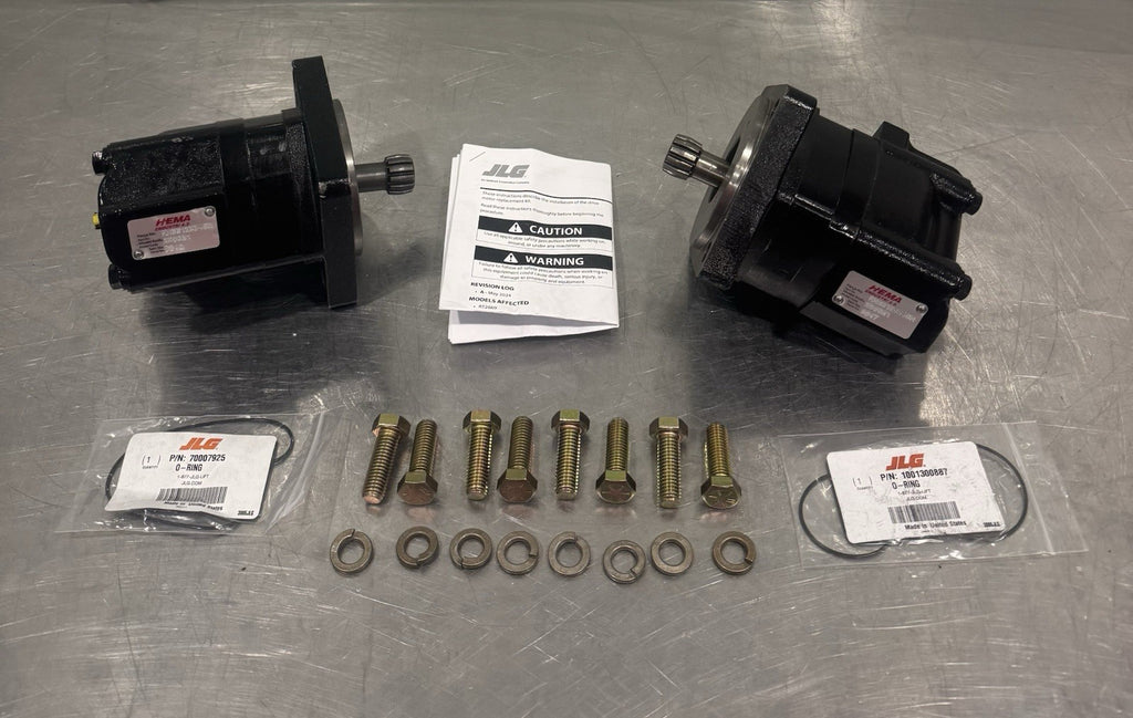 Hema JLG 1001313981 Drive Kit 1001300343 Hydraulic Motors NEW! FREE SHIPPING!