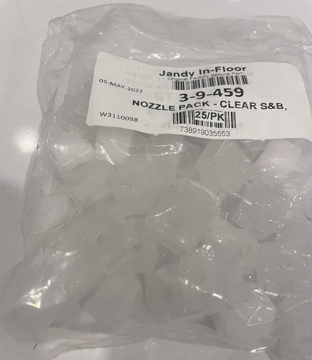 Jandy 3-9-459 Caretaker Clear Step & Bench Nozzle 25 PACK NEW! FREE SHIPPING!
