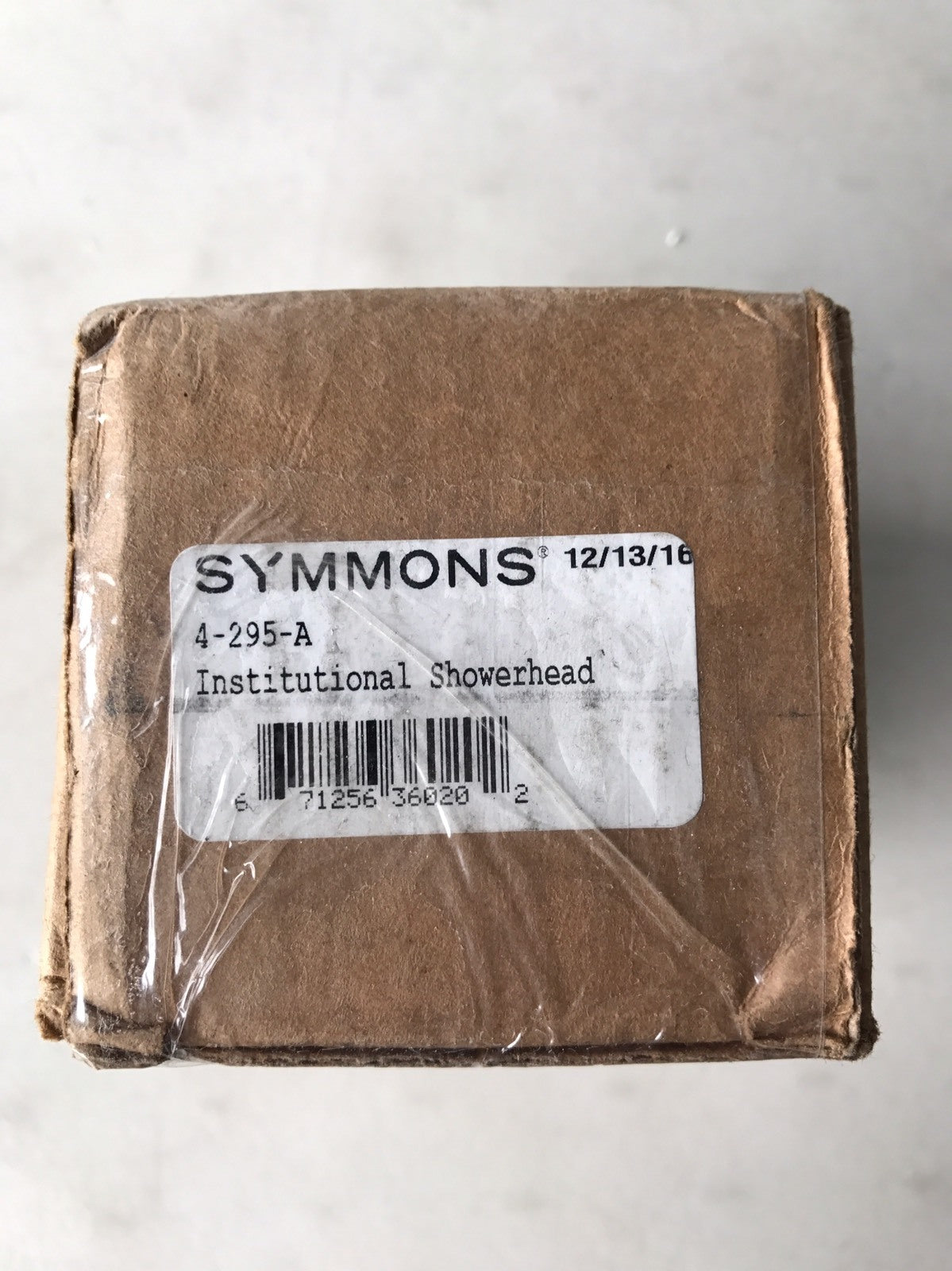 Symmons Institutional 1-Spray Chrome Showerhead 4-295-A NEW