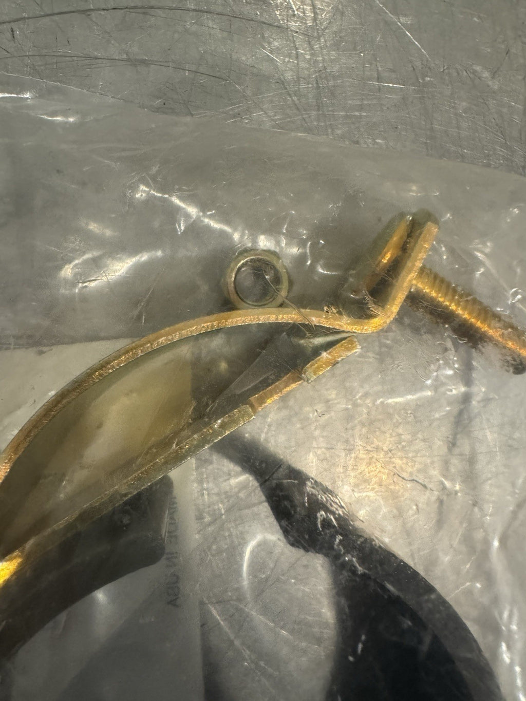 FNW FNW7817YMM90 Pipe Strut Clamp 90mm Yellow Zinc Dichromate NEW! FREE SHIPPING