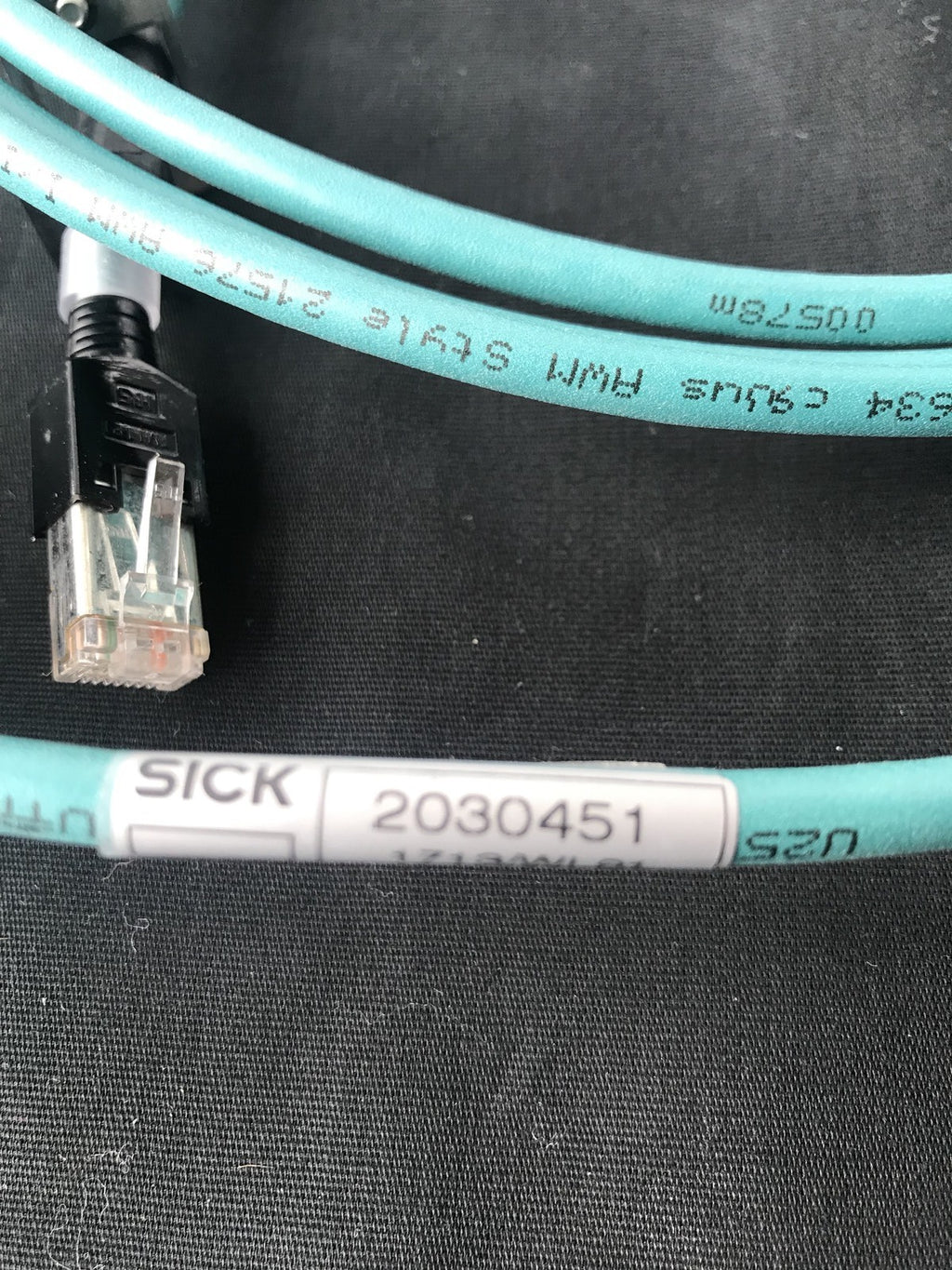 Sick Optic Electronic 2030451 Male/Male Ethernet Connection Cable NEW