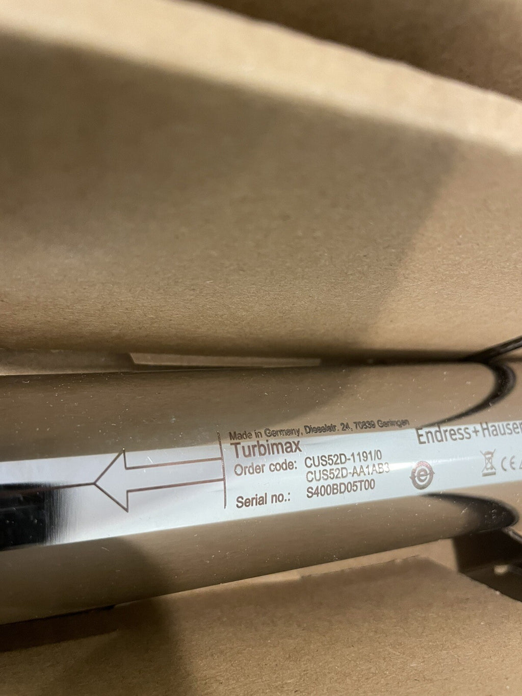 Endress+Hauser CUS52D-AA1AB3 Turbimax Tubidity Sensor 71236735 NEW FREE SHIPPING