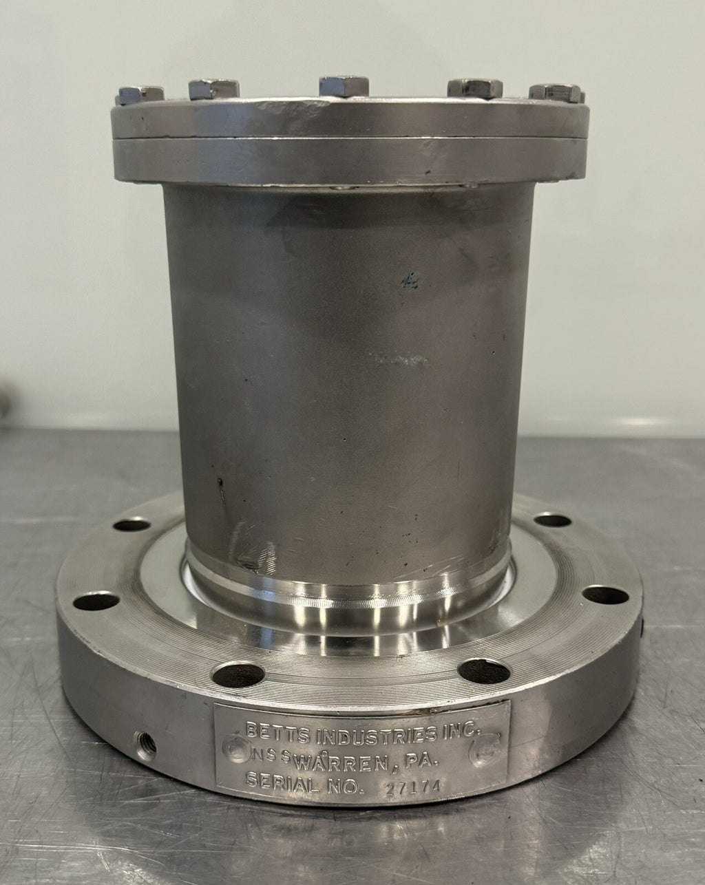 Betts Internal Hydraulic Valve Stainless Steel 316 NEW! FREE SHIPPING!