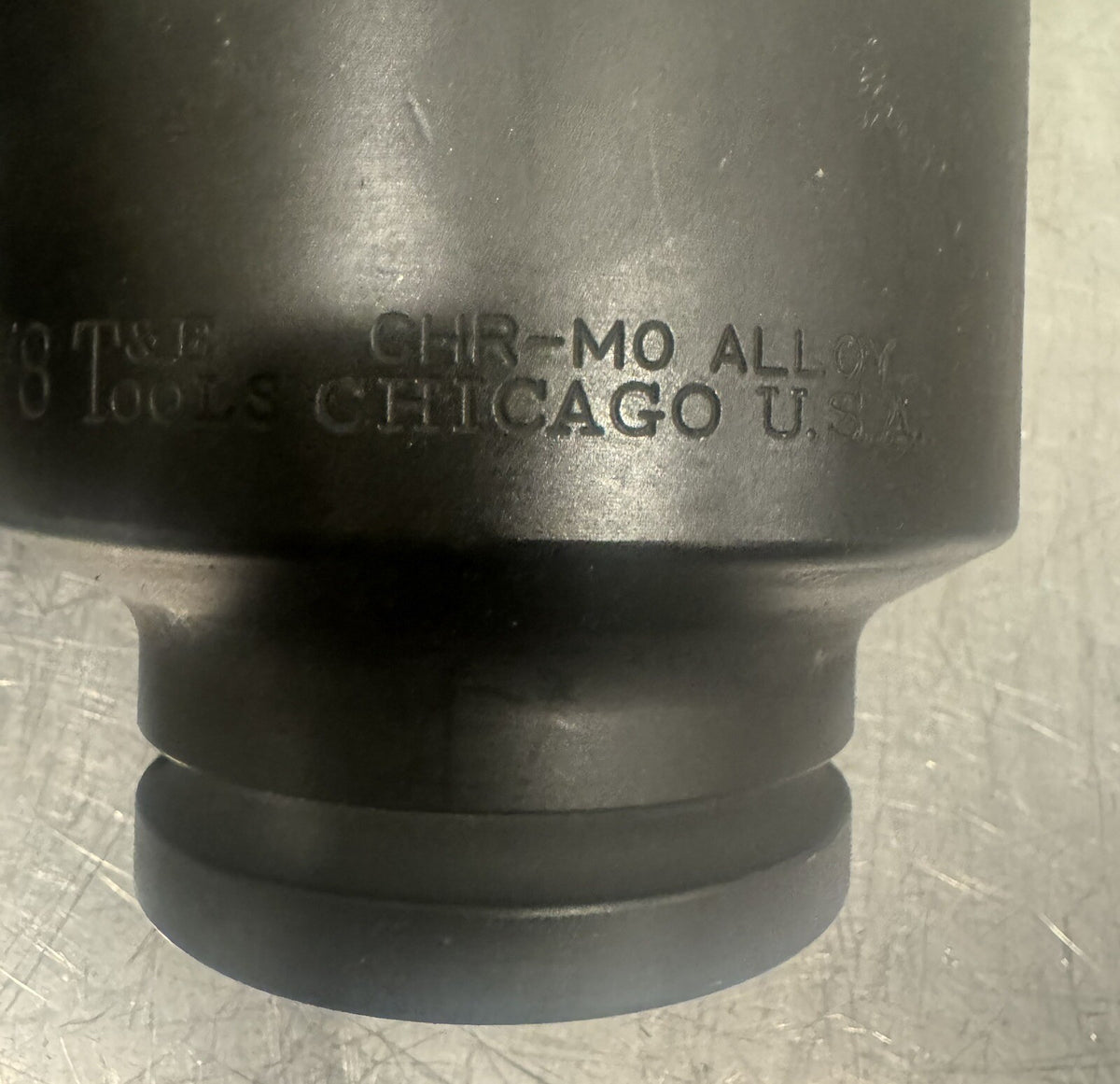 T&E Tools 76108 3-3/8” 6 Point Impact Socket 1” Drive NEW! FREE SHIPPING!