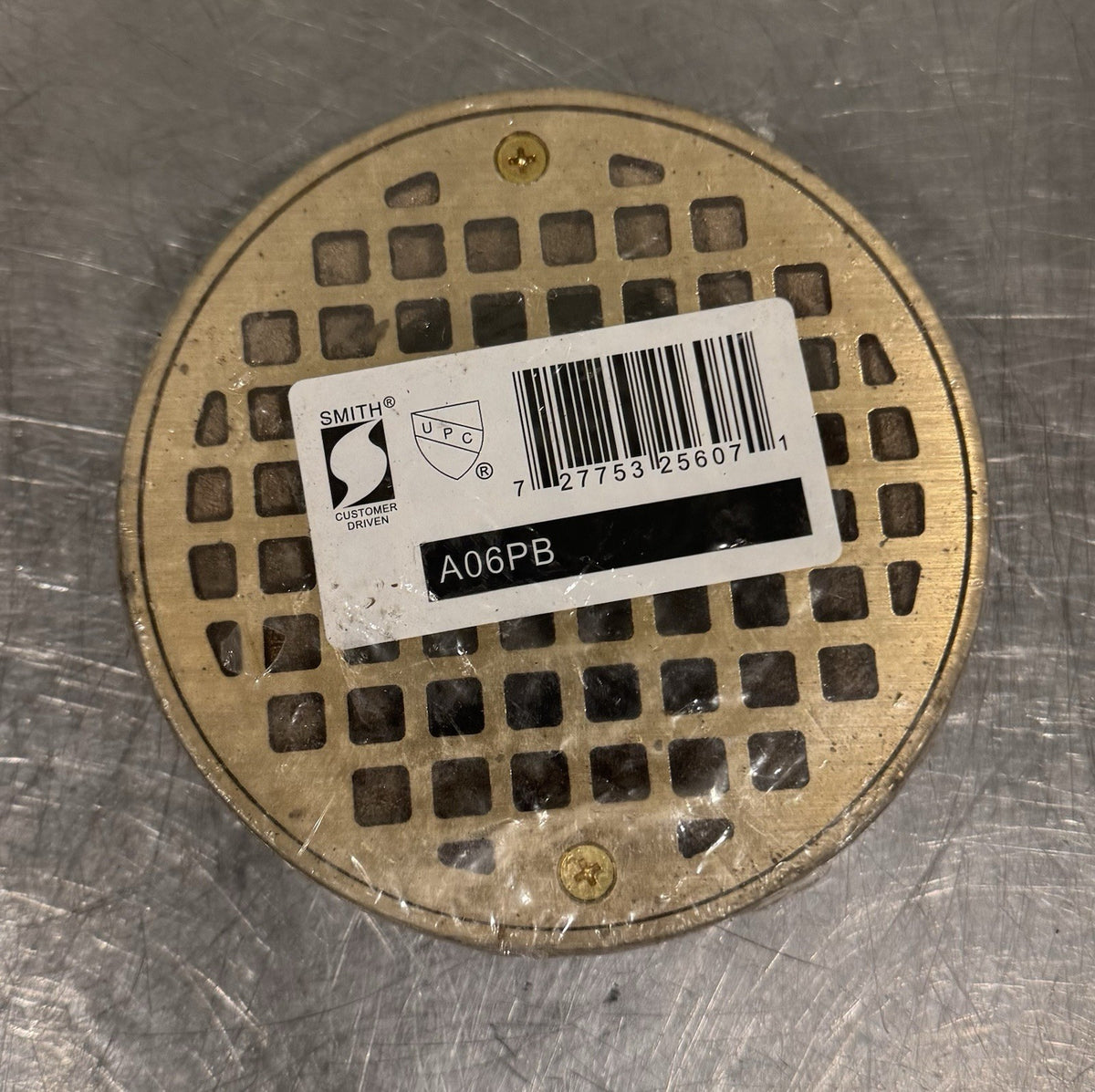 Jay R Smith A06PB Drain Cover Assembly NEW! DAMAGED THREADS! FREE SHIPPING!
