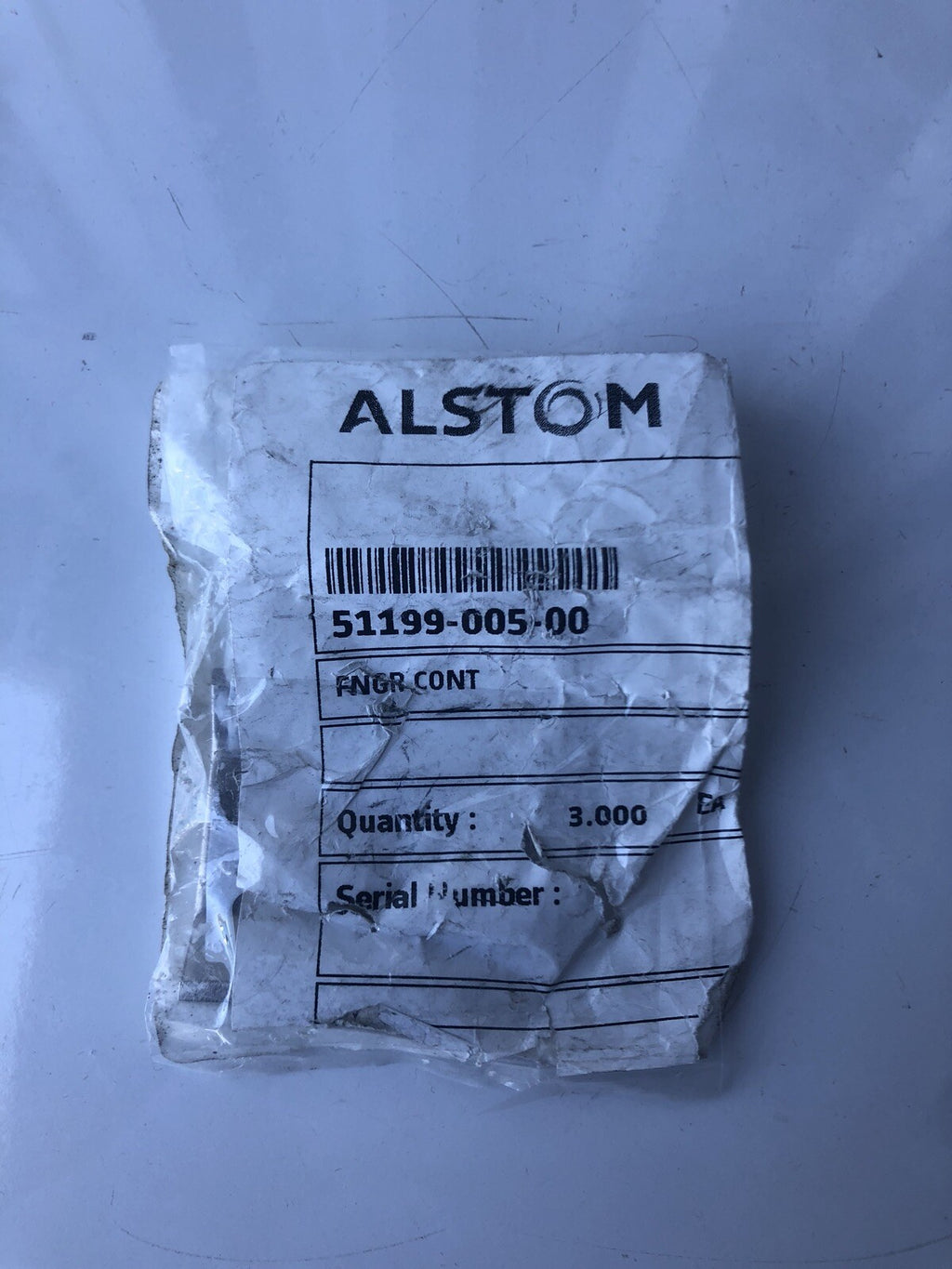 Alstom 51199-005-00 FNGR CONT NEW!!! FREE SHIPPING!!!
