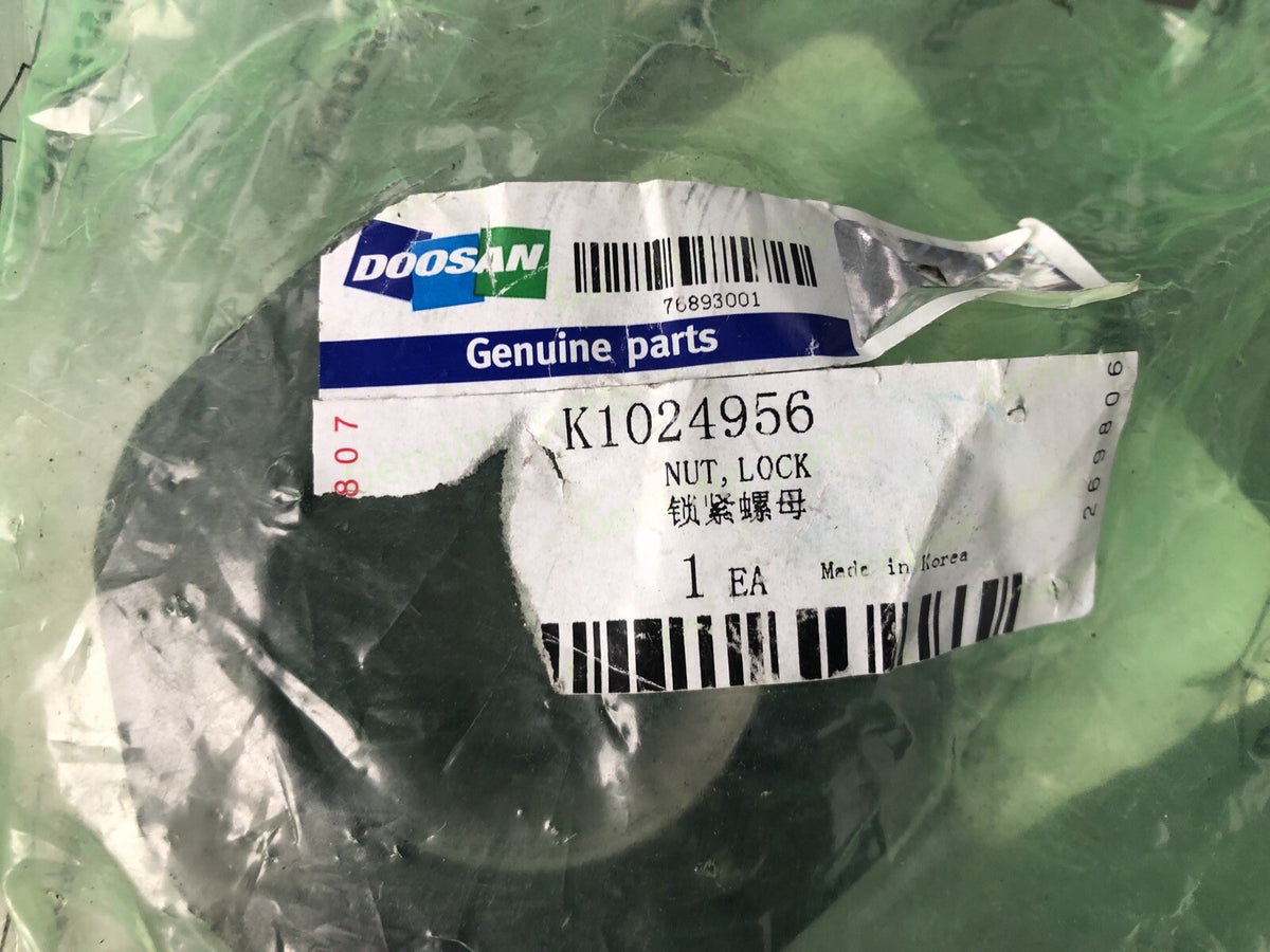 Doosan K1024956 Lock Nut NEW SEALED FREE SHIPPING!!!