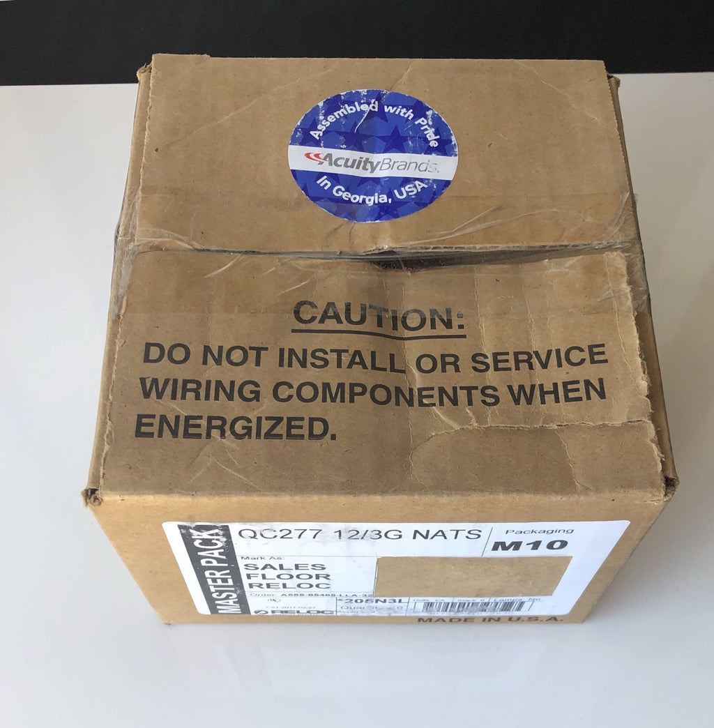 Lithonia Reloc 205N3Y Quik Flex Splitter QS 277 12/3 G NEW BULK PRICING AVAIL