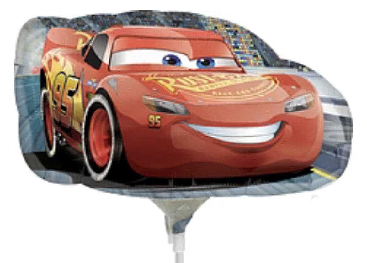 (1) Mini Cars 3 10” Foil Balloon Anagram 35373 NEW! FREE SHIPPING!