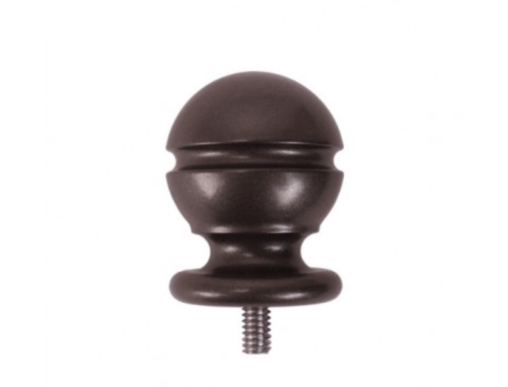 Quiet Glide Rail End Cap Kit (2 Pcs) Oil Rubbed Bronze Model QG.401.07