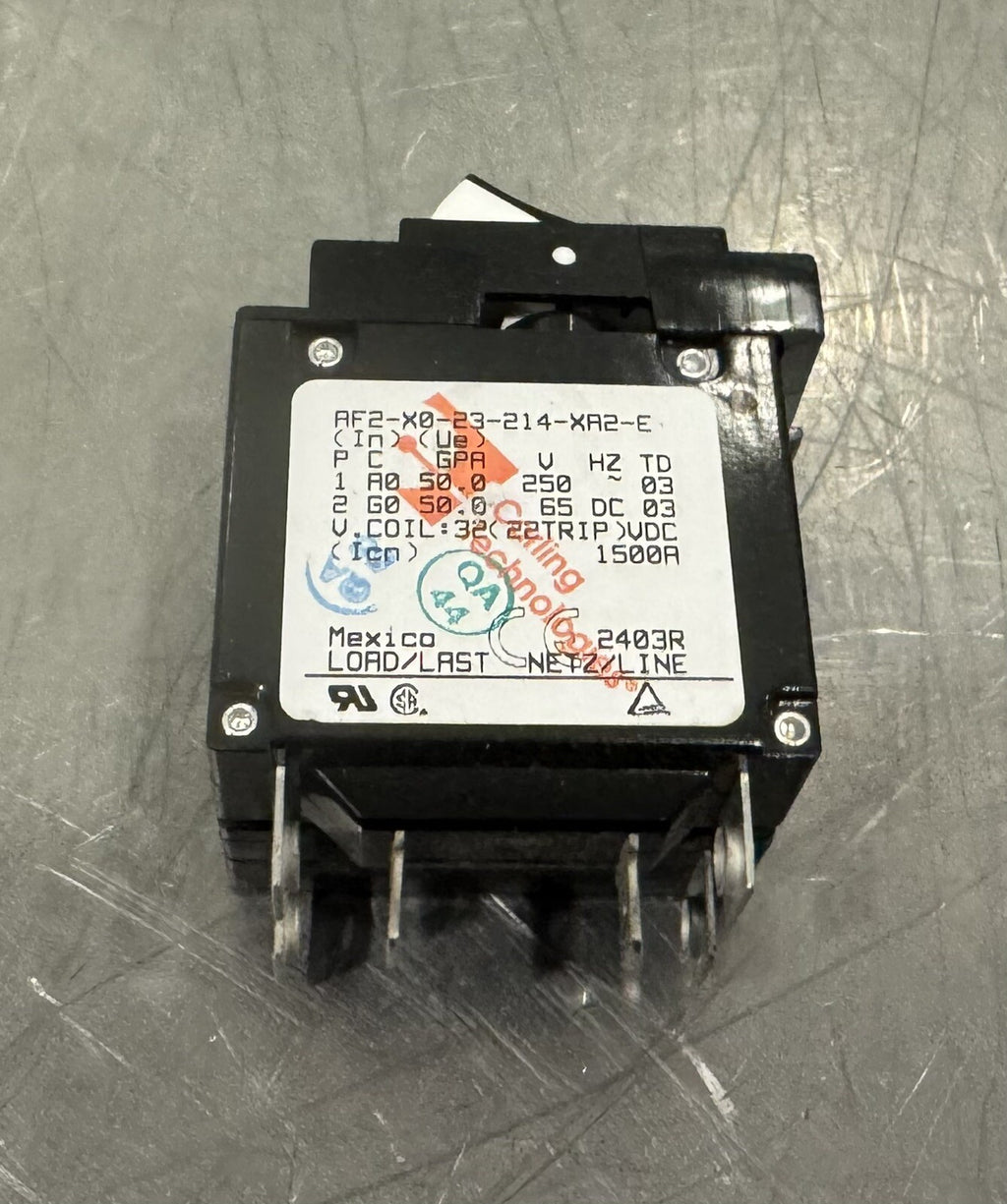 Carling AF2-X0-23-214-XA2-E Breaker Hydraulic Magnetic A-Series NEW! SHIPS FREE!