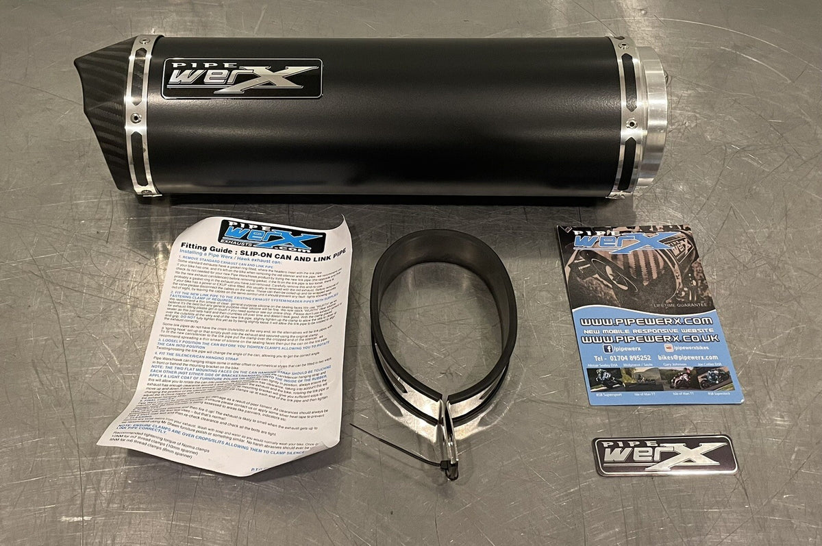 Pipe Werx Exhaust Can Silencer Tip NEW IN BOX! FREE SHIPPING!