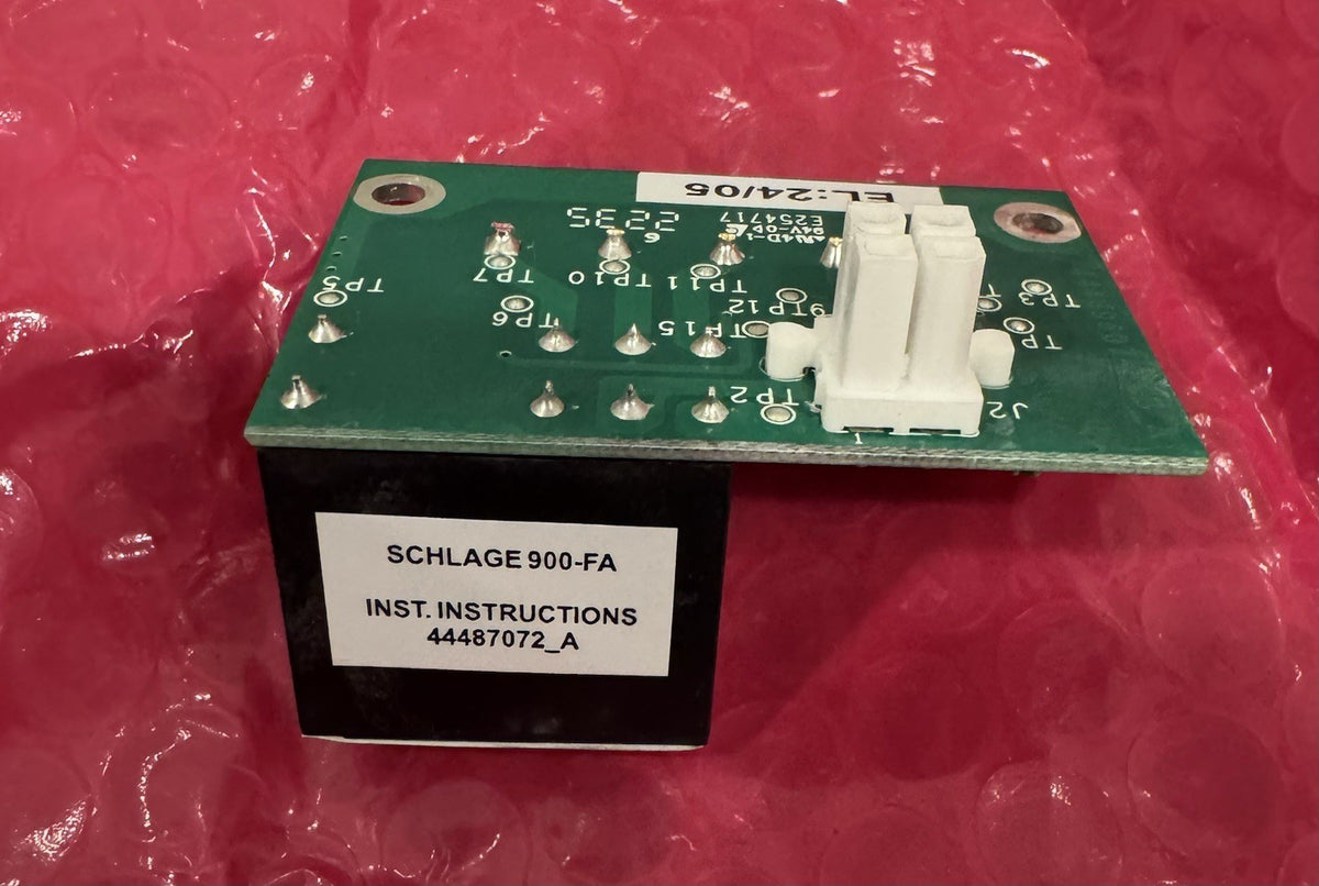 Schlage Von Duprin 900-FA Fire Alarm Relay Module PCB Board 44487247-00 NEW!
