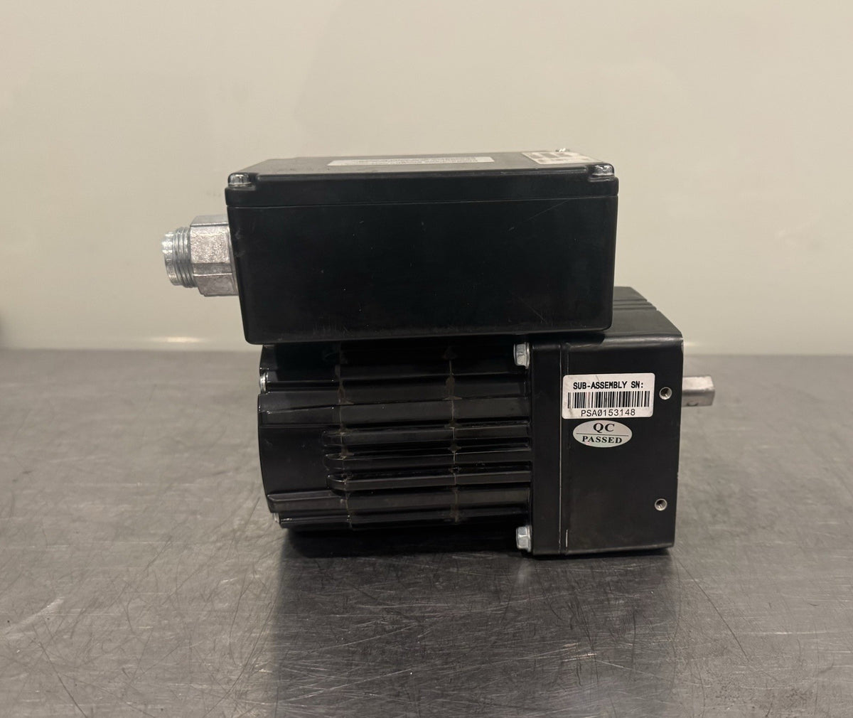 34B4BEBL/SR-WX3 Bodine Electric 1/5HP 12V Motor Gearmotor UNTESTED MAY WORK!
