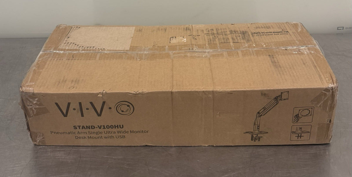 Vivo STAND-V100HU Ultra Wide Monitor Desk Mount W/ USB NEW IN BOX! FREE SHIPPING