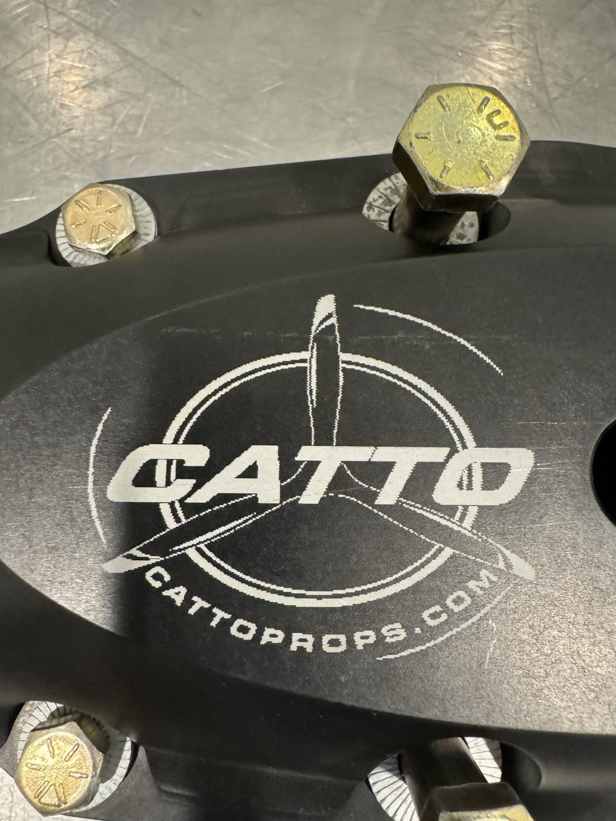 Catto Props Propeller Center Hub Assembly Black 6 Bolts NEW! FREE SHIPPING!