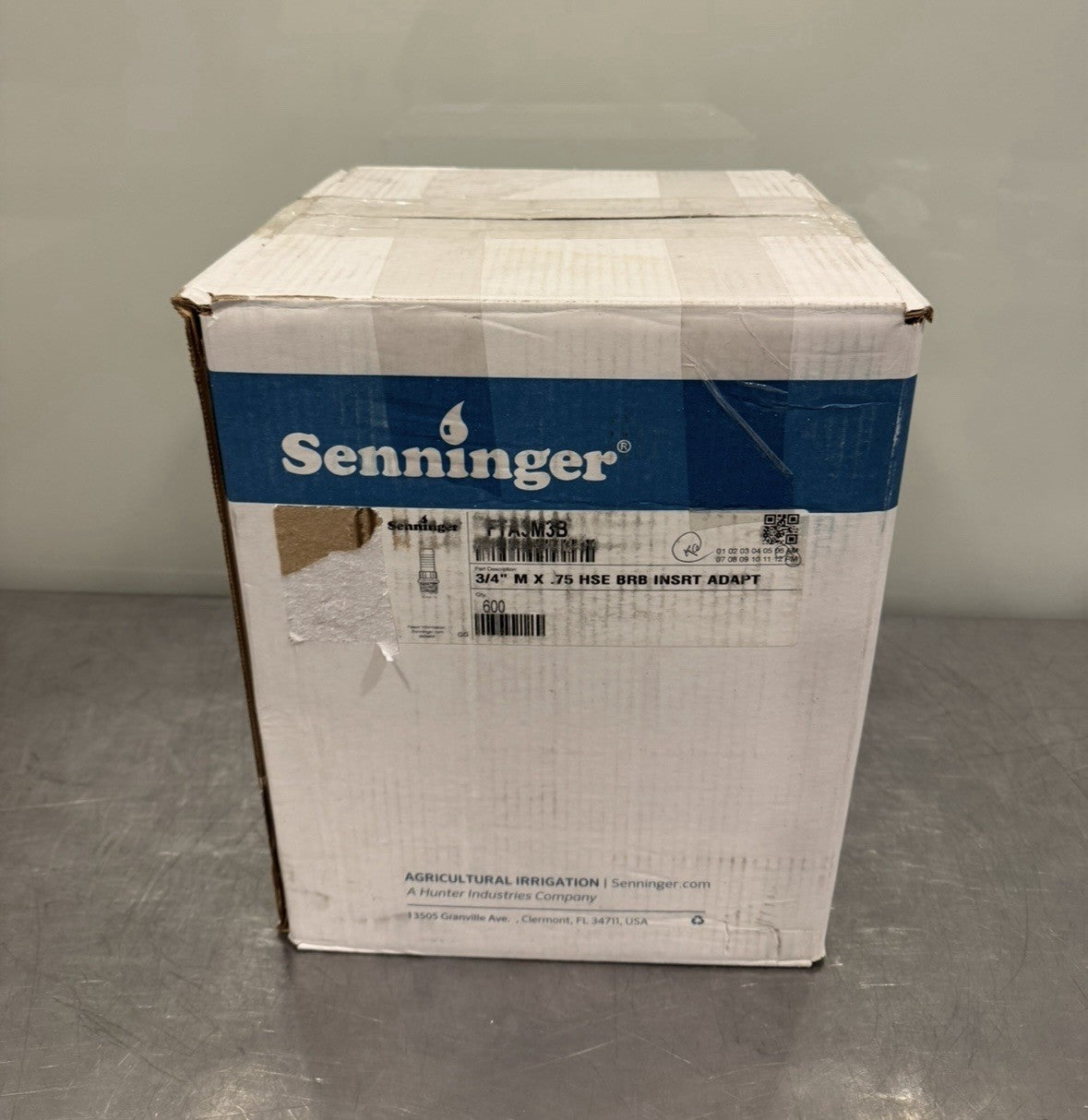 Senniger FTA3F3B Fitting 3/4” Female X Barbed Connection 600 PACK NEW SHIPS FREE