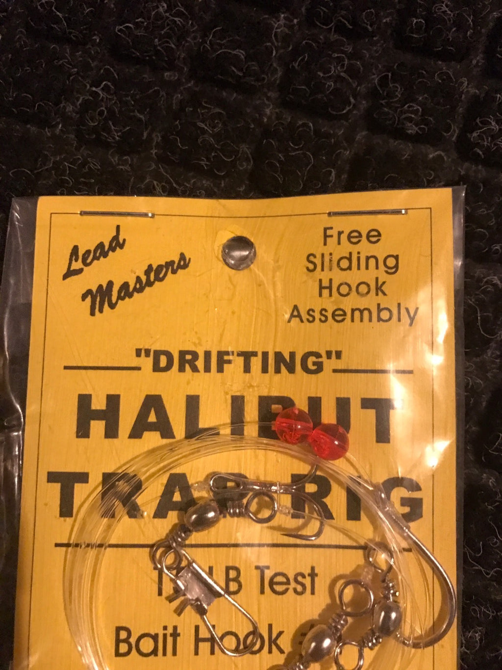 Lot Of 10 Lead Master Halibut Trap Rig 15lb #1 & #6 Model 22202 New Flounder