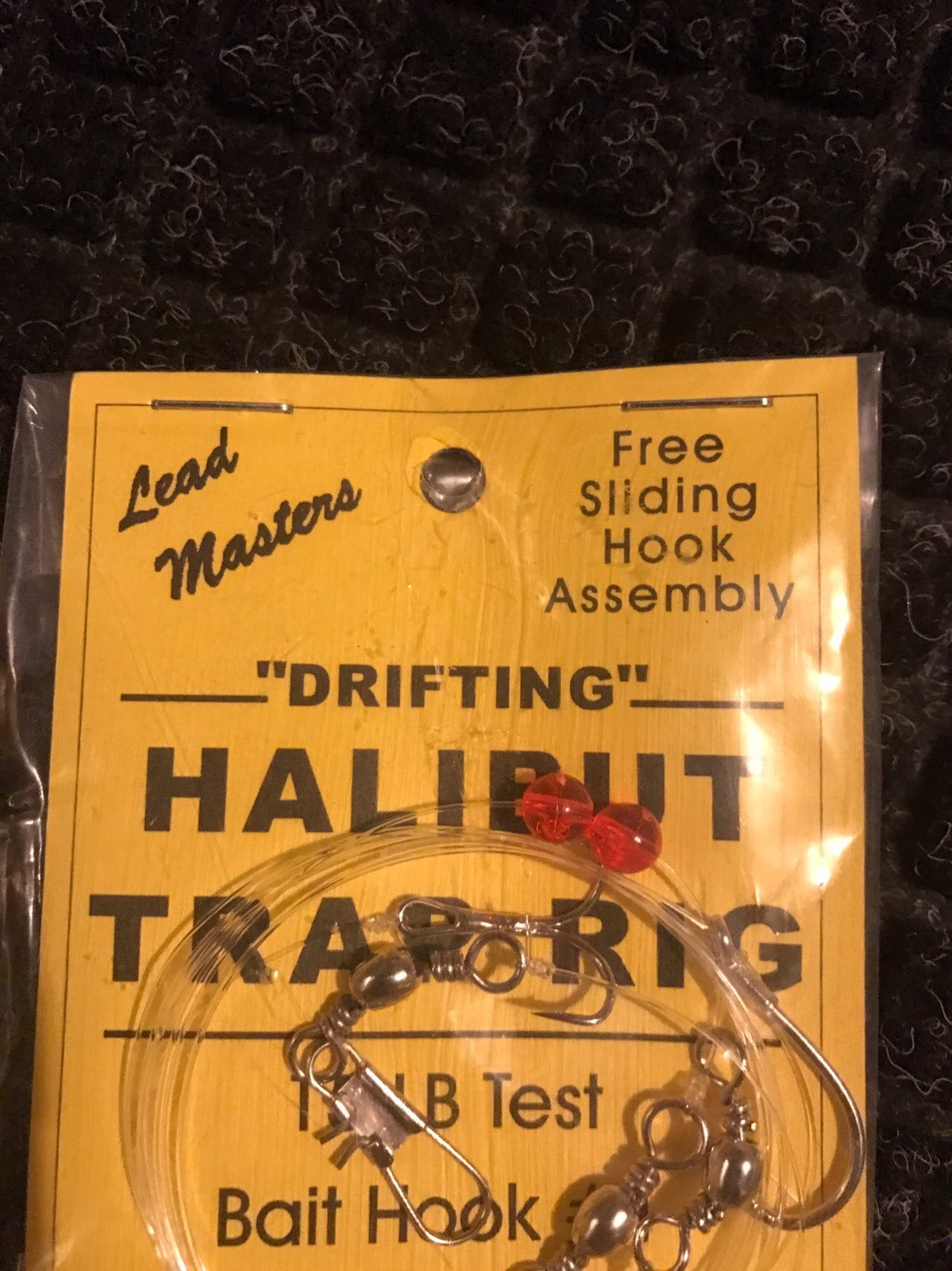Lot Of 10 Lead Master Halibut Trap Rig 15lb #1 & #6 Model 22202 New Flounder