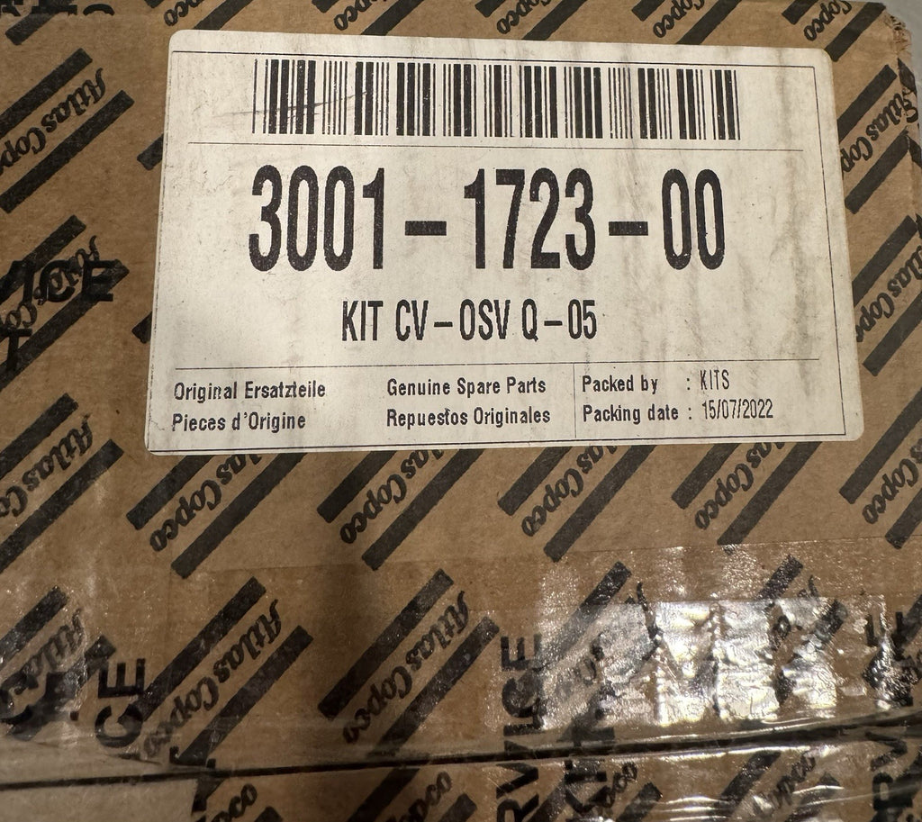 Atlas Copco 3001-1723-00 Compressor Maintenance Kit Genuine 3001172300 NEW!