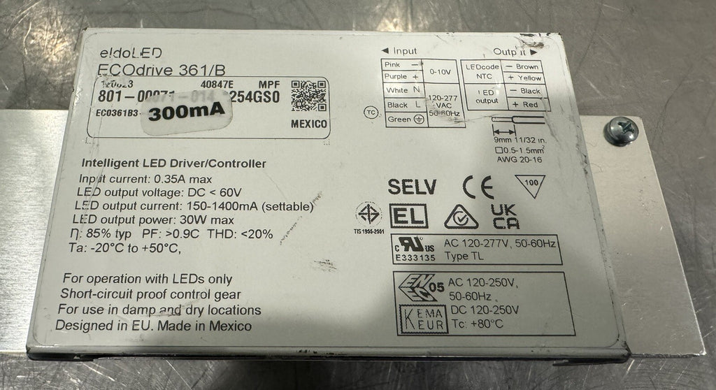 Alphabet Lighting NU4-RA-SW-15LM-27K-90-35D-EA-SBL-MC-MC-RET-UNV-DIM10 Ecodrive