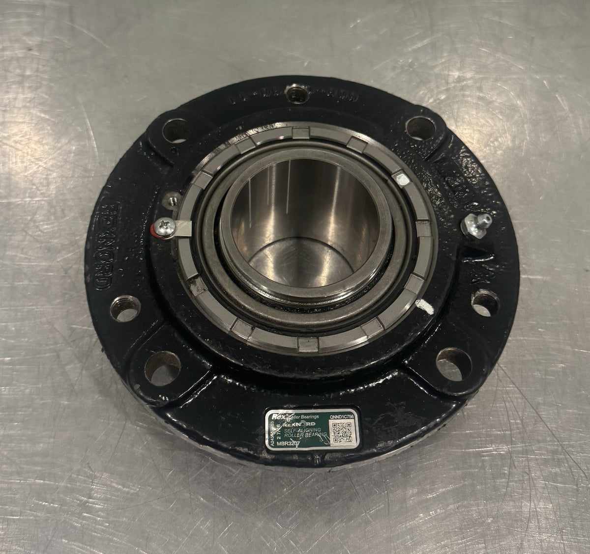 Rexnord MBR3207 Roller Bearing 2-7/16” 4 Bolt Flange Mount NEW! FREE SHIPPING!