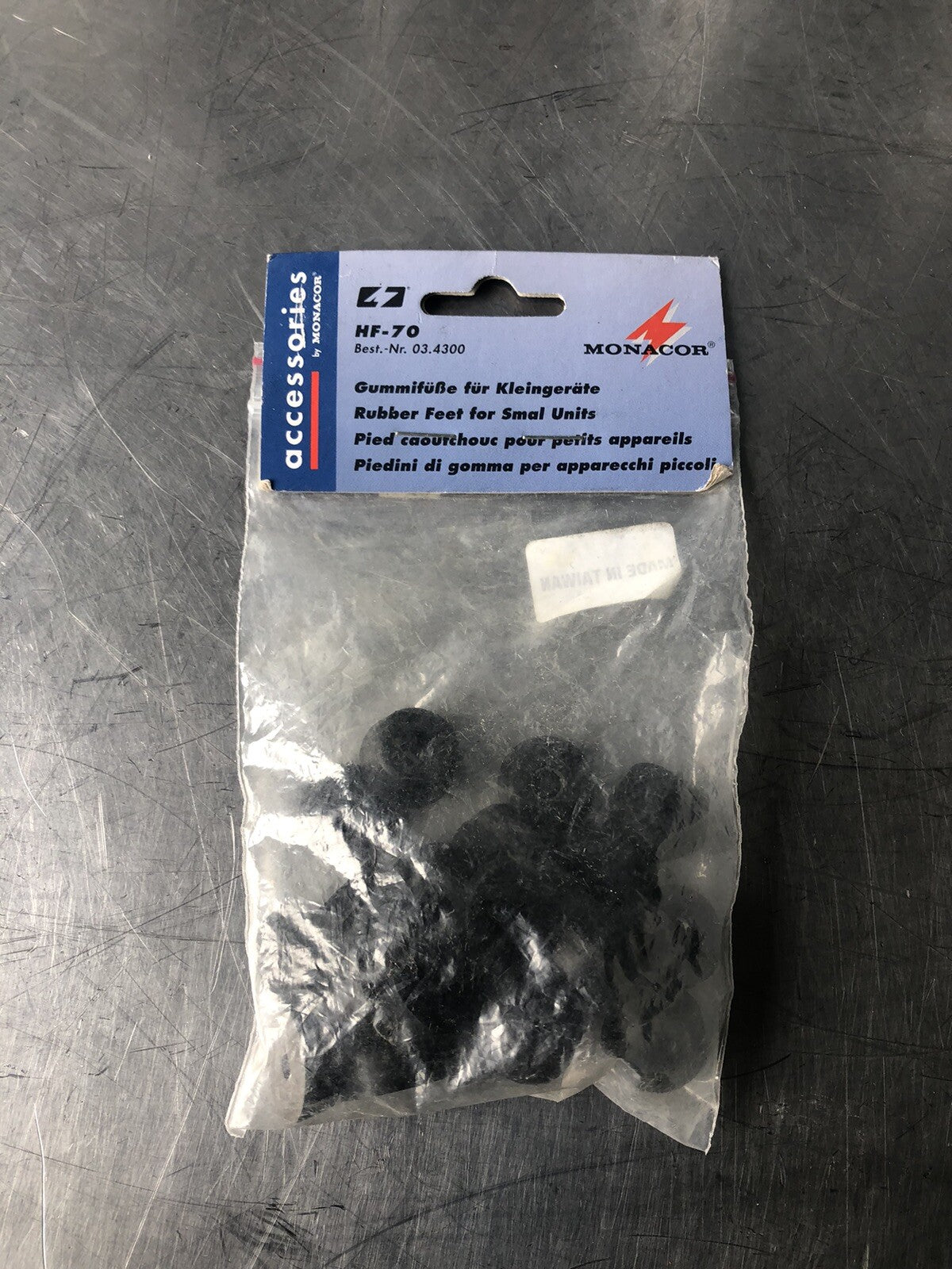 Monacor HF-70 Rubber Foot 034300 20PACK NEW!! FREE SHIPPING!!