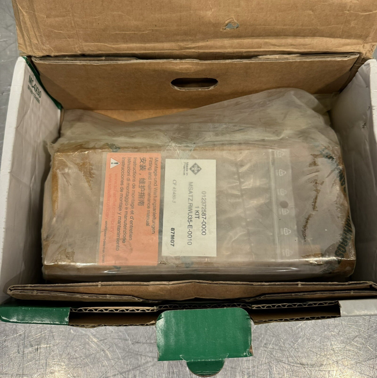 INA Schaeffler RWU55-E-HL Linear Block Bearing Carriage 018-293-638/0423 NEW!