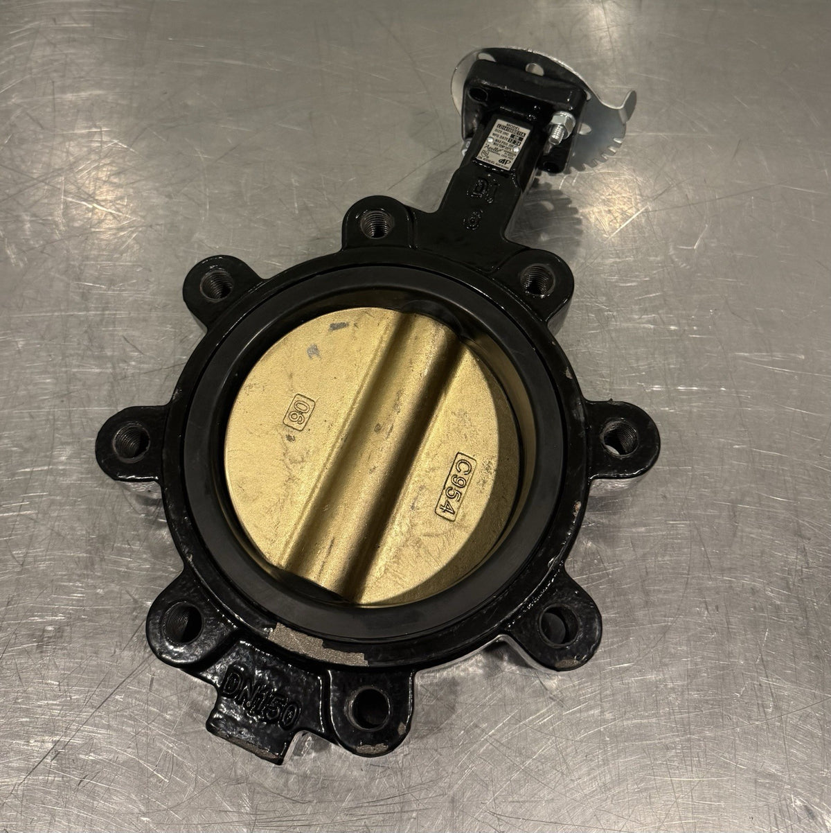 Apollo LD14106BE11A Butterfly Valve 6” EPDM 10 Position NEW! NO HANDLE!