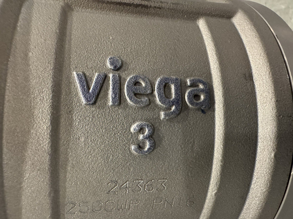 Viega 3" MegaPress Ball Valve 250CWP PN16 NEW! DENTED! FREE SHIPPING!
