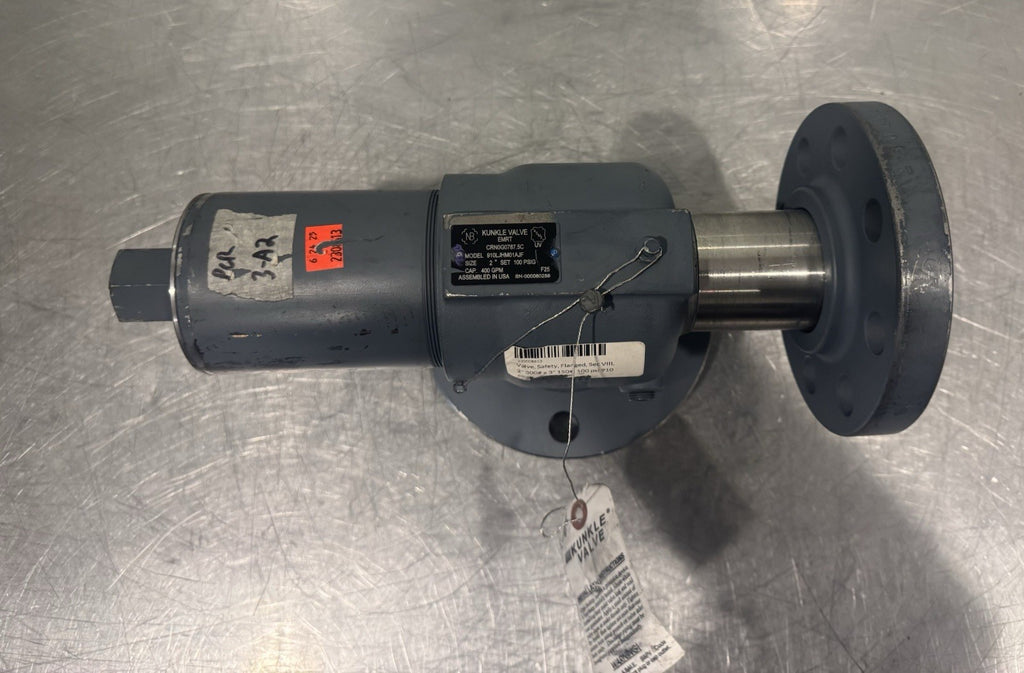 Kunkle 910LJHM01AJF Safety Relief Valve 2” Flanged NEW! FREE SHIPPING!