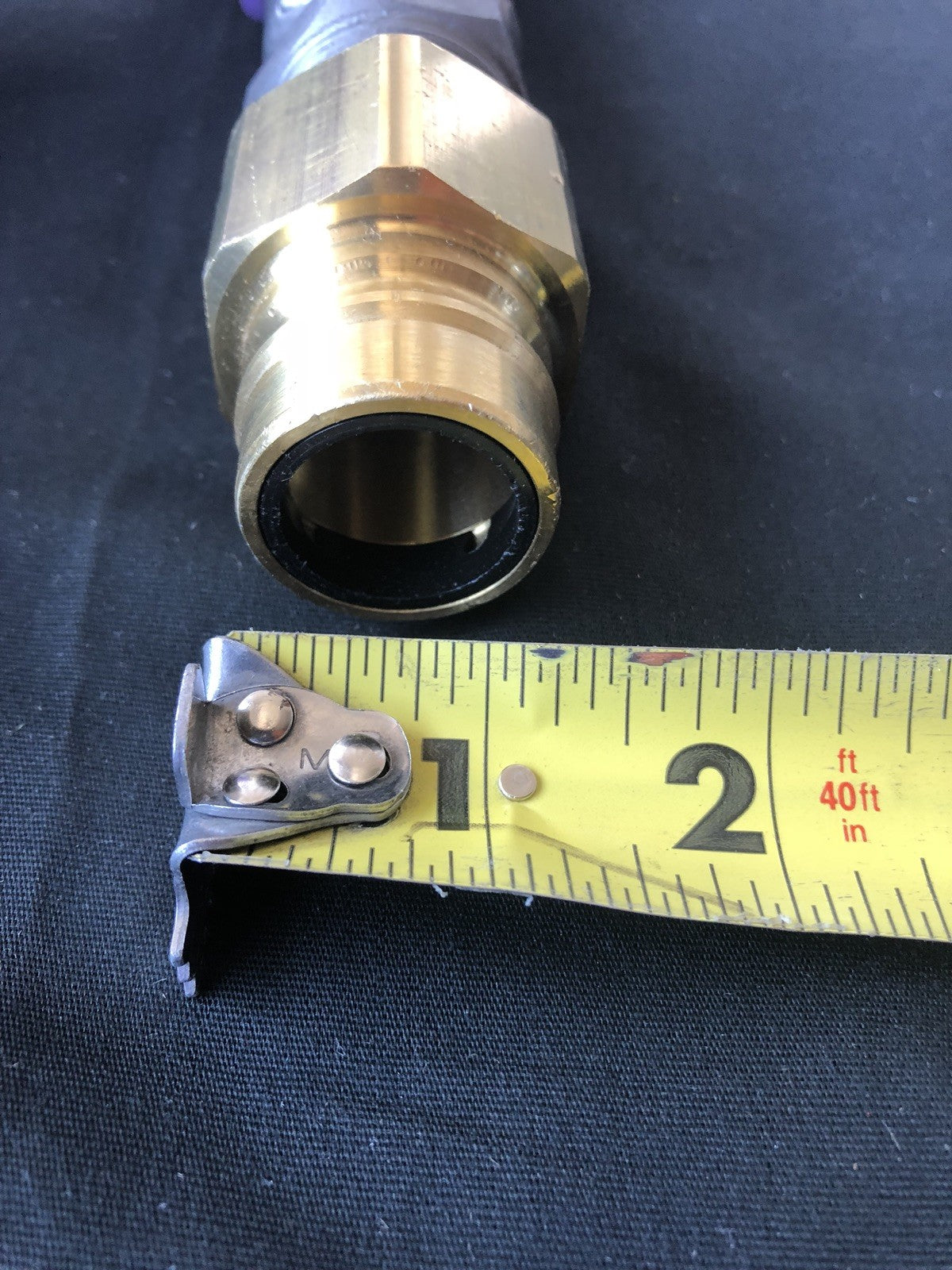 Connect It Ultra-Flex 1” X 48” Heavy Duty Gas Line W/ Connections NEW
