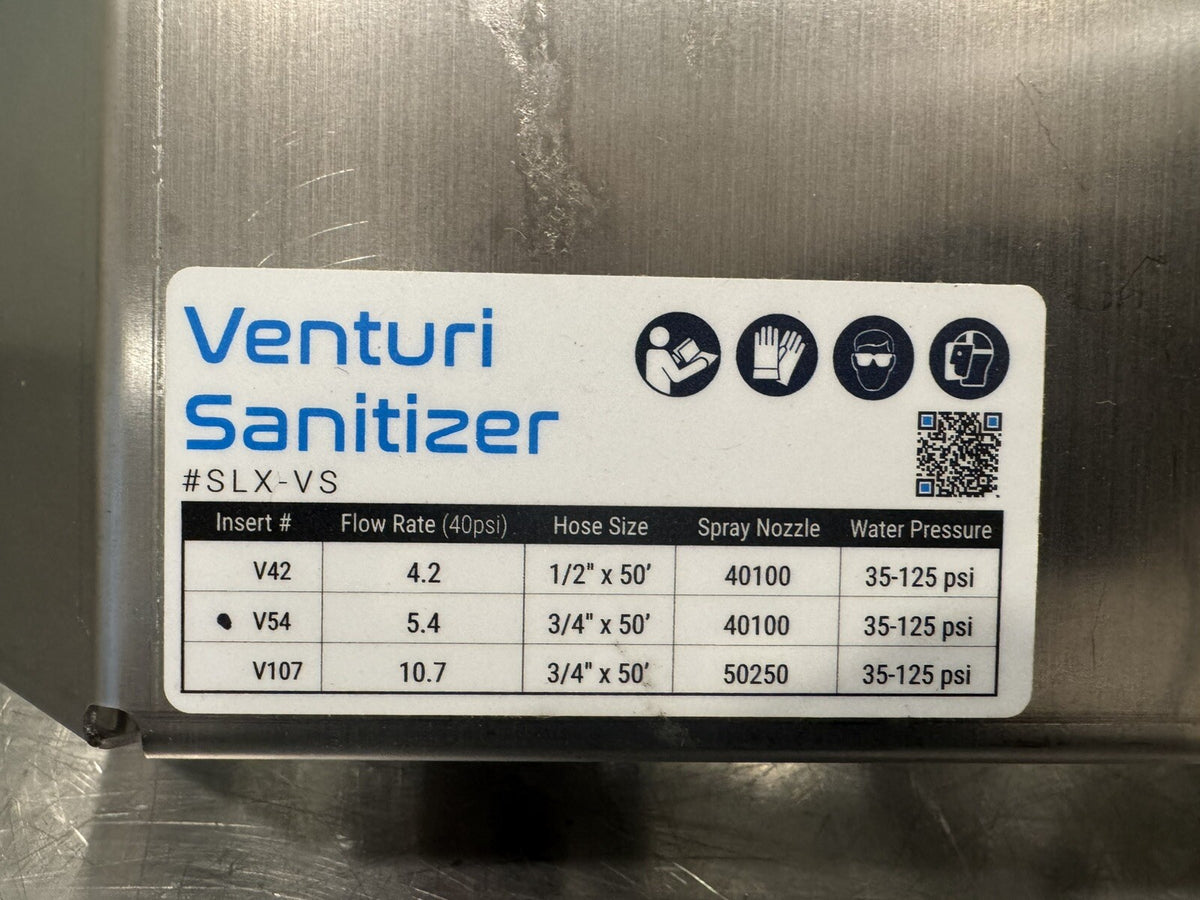 Anderson Rinse SLX-RS Sanitizer SLX-VS (V54) Foamer SLX-VF (V14) Combo NEW!