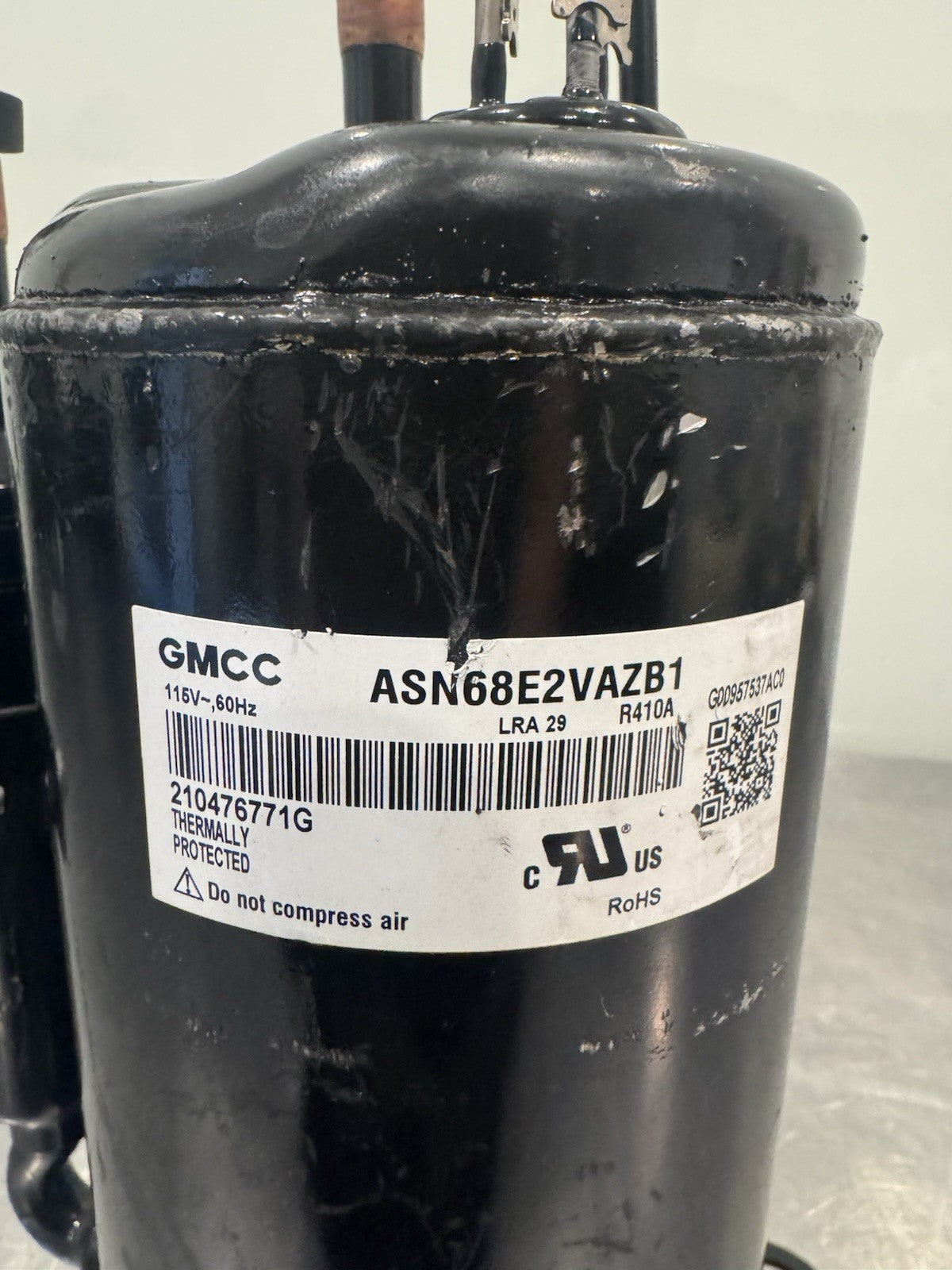 ASN68E2VAZB1 Compressor GMCC 150V 60Hz R410A For Toshiba NEW! FREE SHIPPING!