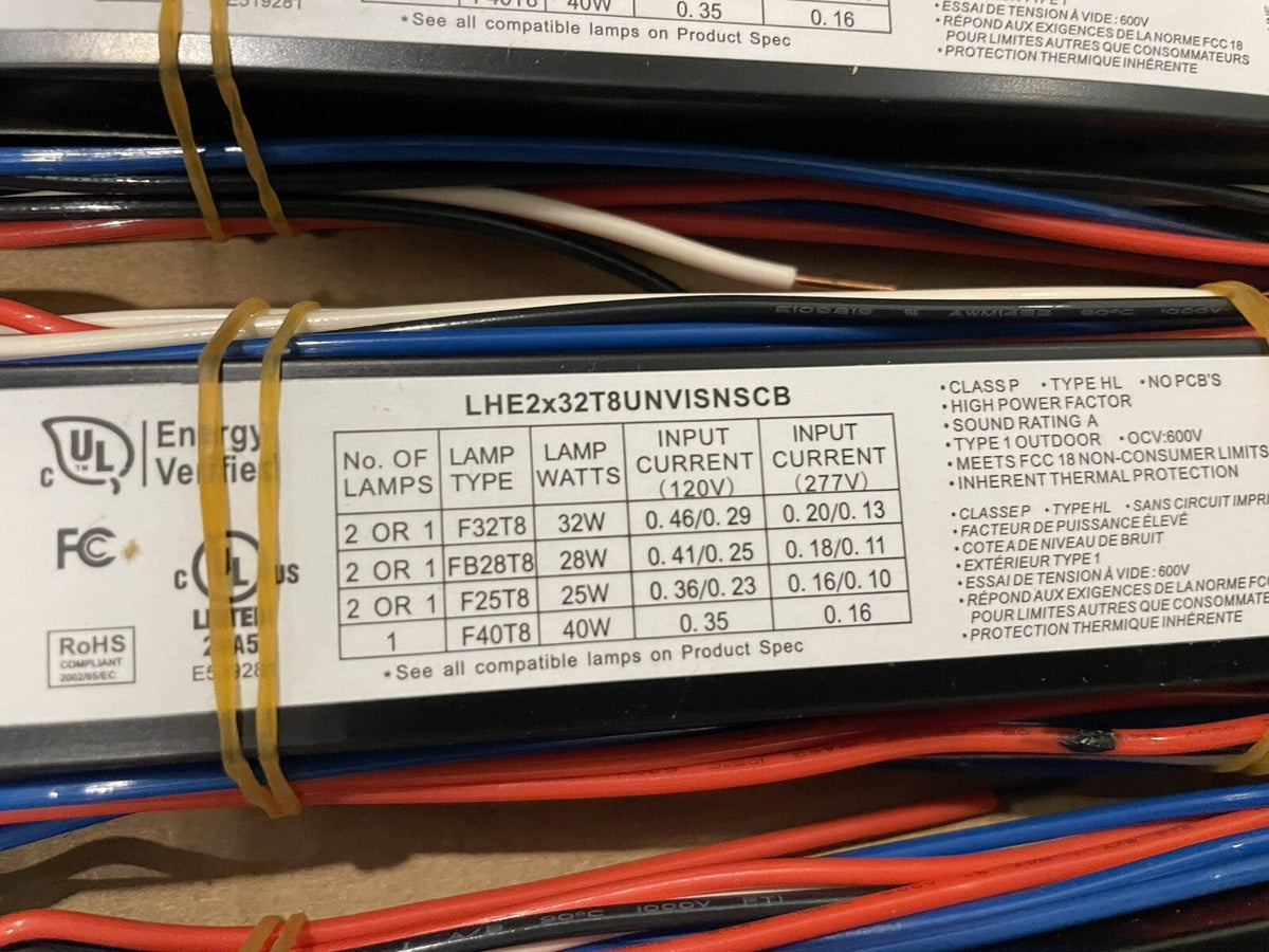 LHE2x32T8UNVISNSCB LEDvance T8 Fluorescent Ballast 75861 NEW! FREE SHIPPING!