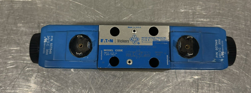 Eaton DG4V-3-6C-M-U-H7-60 Solenoid Operated Directional Control Valve NEW!