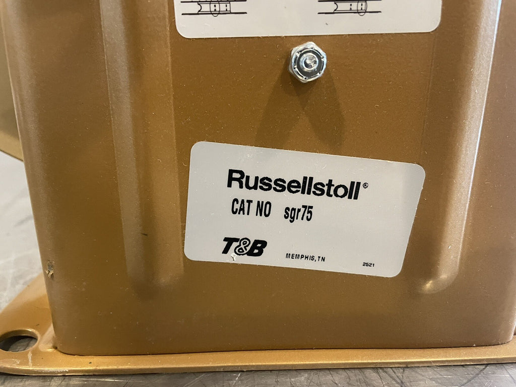 Russellstoll SGR75 Weathertight Retracing Reel 75’ Thomas & Betts NEW!