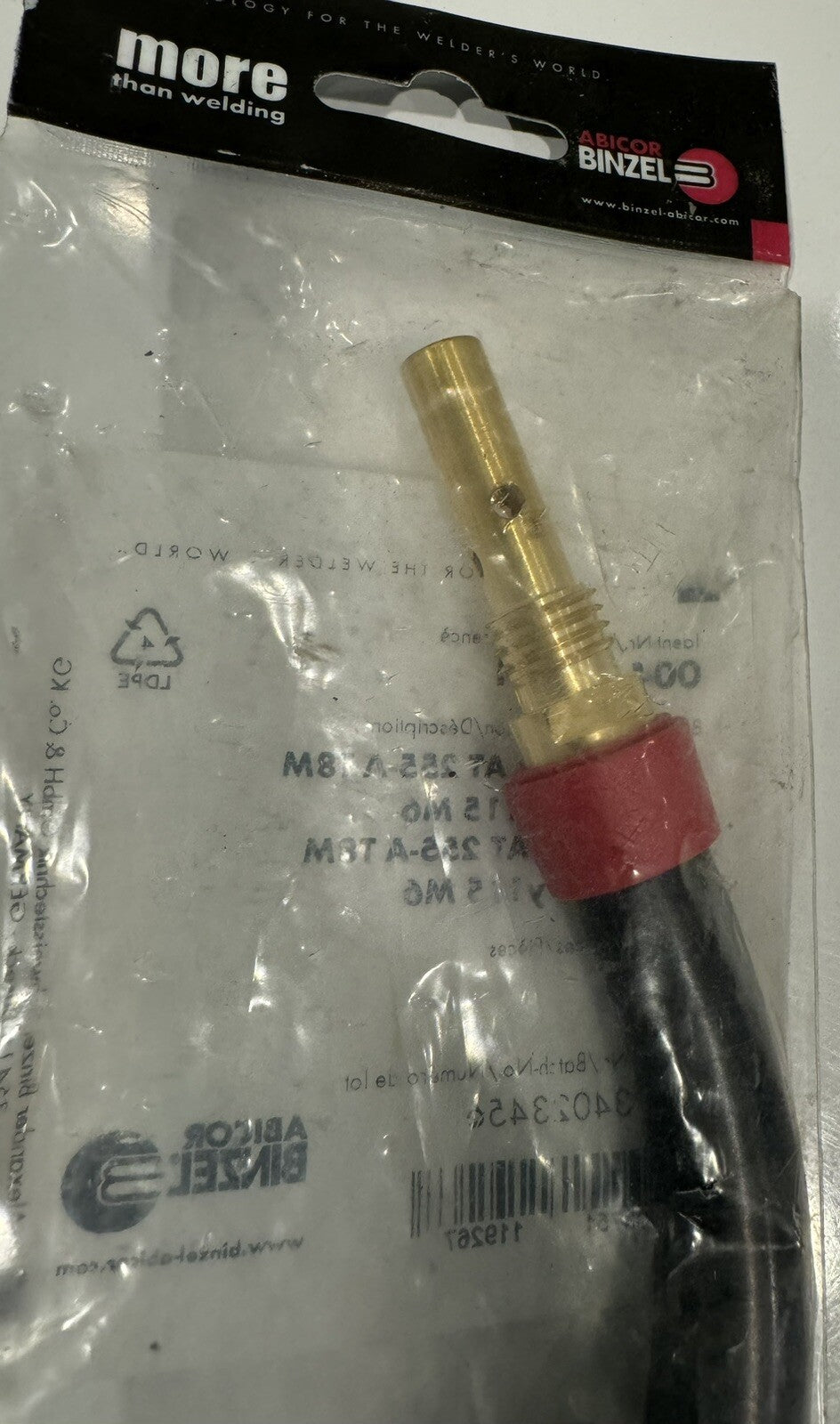 Abicor Binzel 004.0709.1 Torch Neck NEW! FREE SHIPPING! 