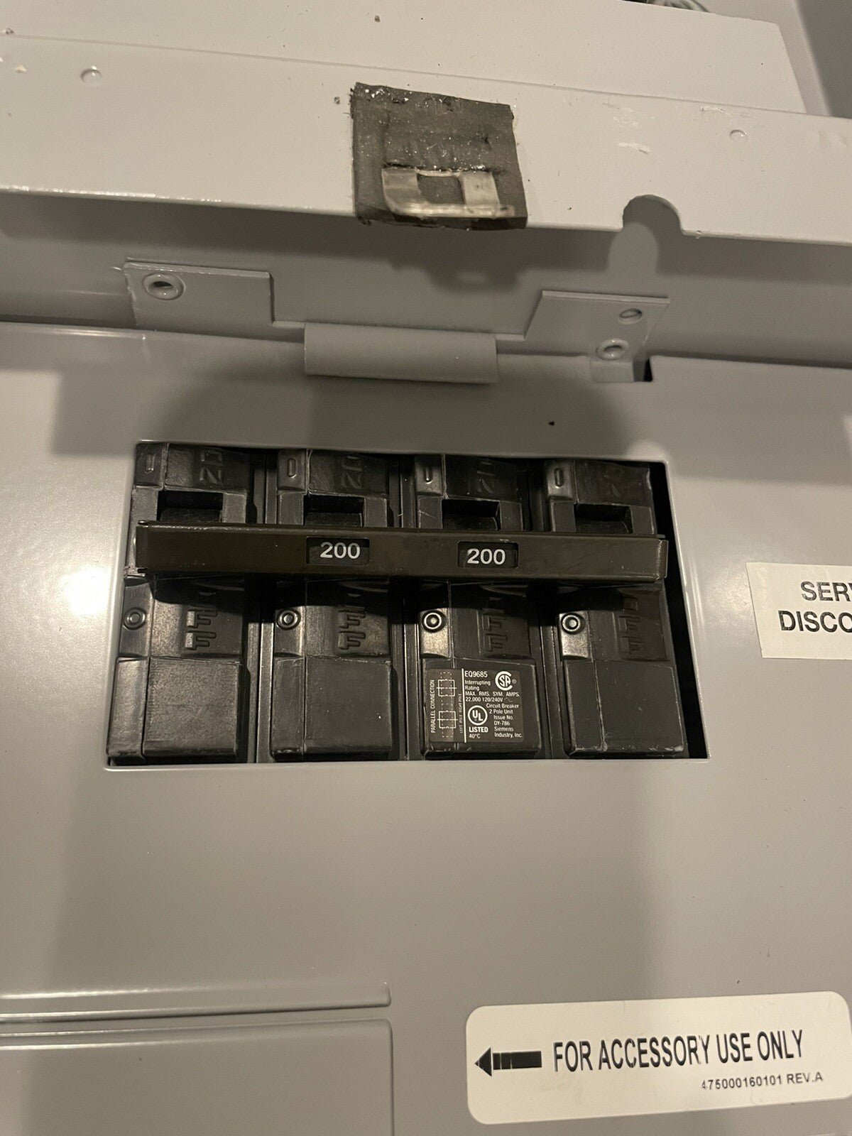 Siemens MC0816B1200JLT Load Center Combo Meter Socket 200A 8 Spaces NEW IN BOX!