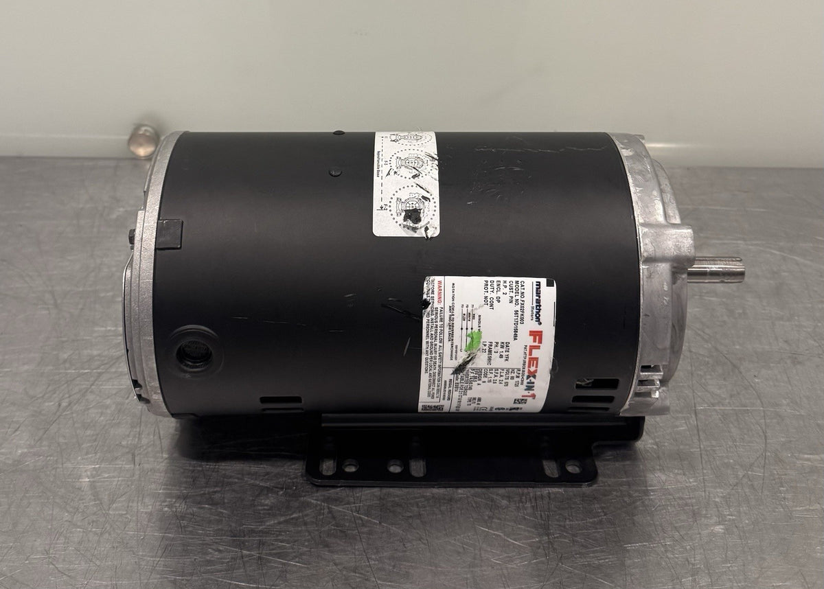 Marathon FX02FK003 Motor 2HP 1725 RPM 3PH FLEX-IN-1 NEW! FREE SHIPPING!
