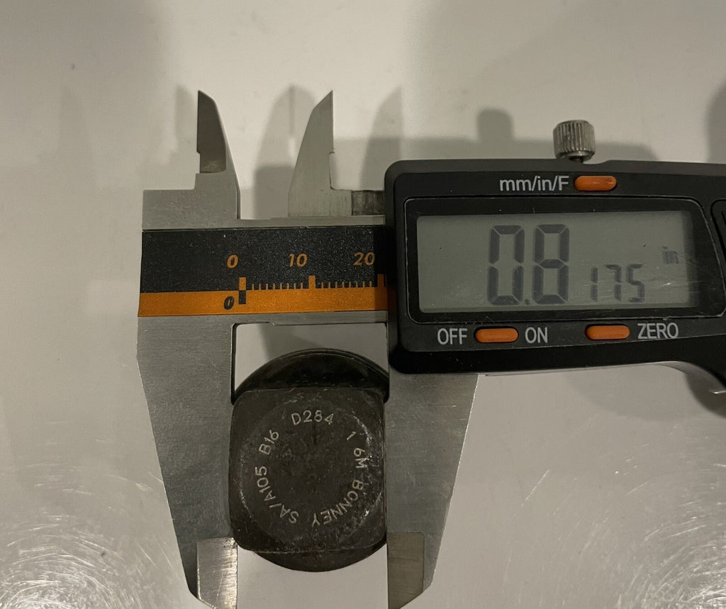 Bonney Forge 39870 Steel Plug Square Head 1 3M/6M A105 SQPLT Plug NEW!