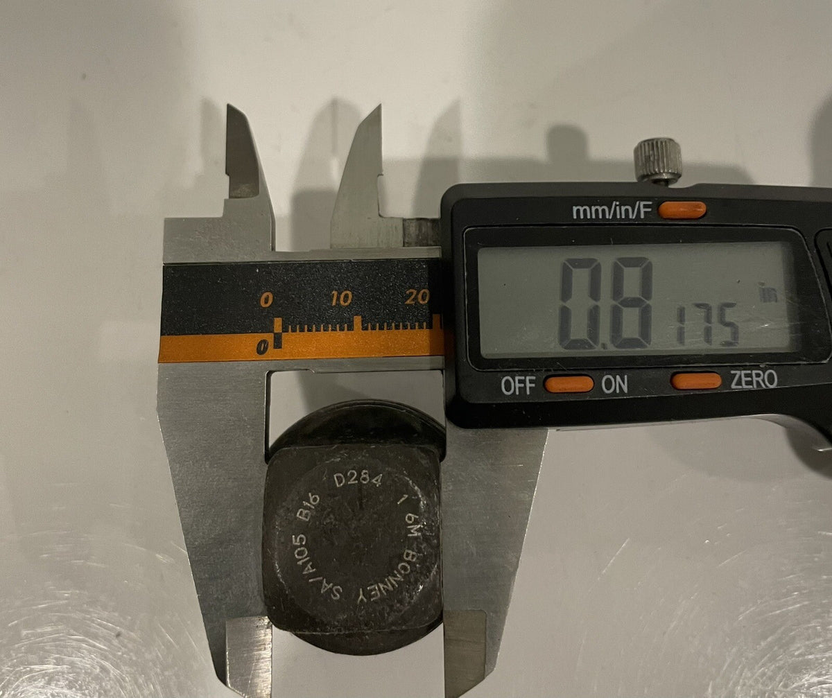 Bonney Forge 39870 Steel Plug Square Head 1 3M/6M A105 SQPLT Plug NEW!