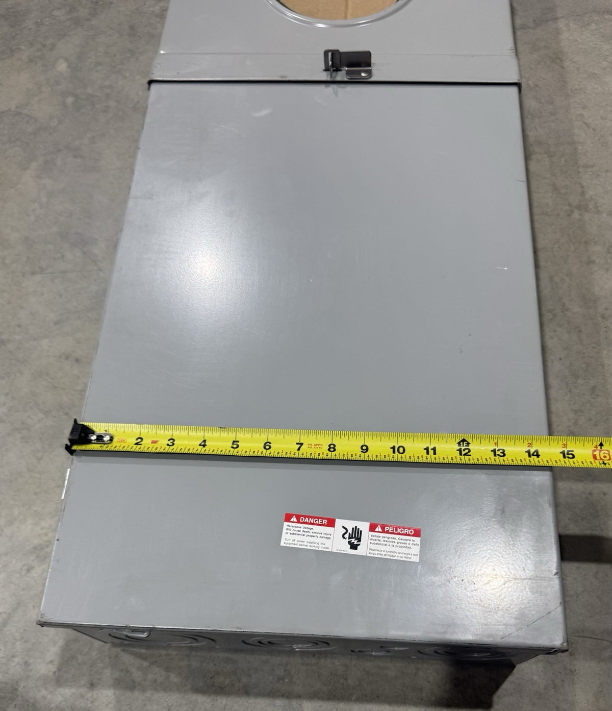 Siemens MC2040B1200JLC 200 Amp 20 Space 40 Circuit 5 Jaw Bypass Meter Center NEW
