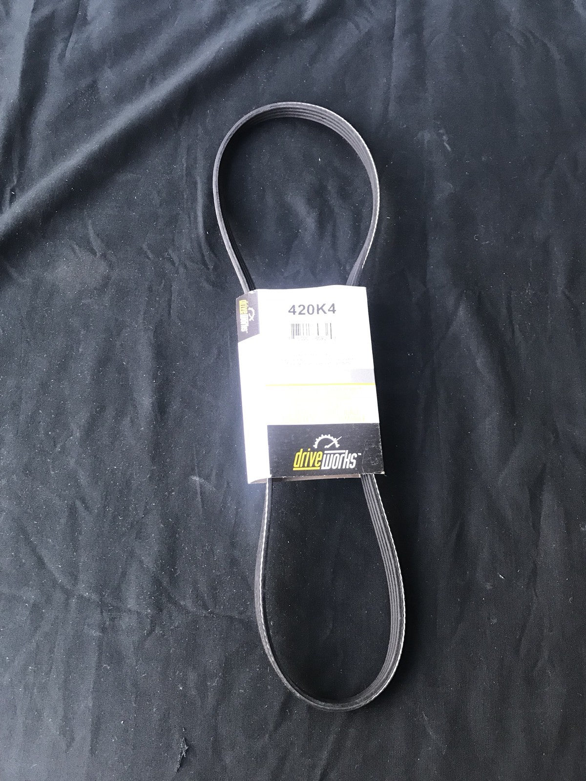 Drive Works 420K4 Automotive V-Ribbed Belt NEW
