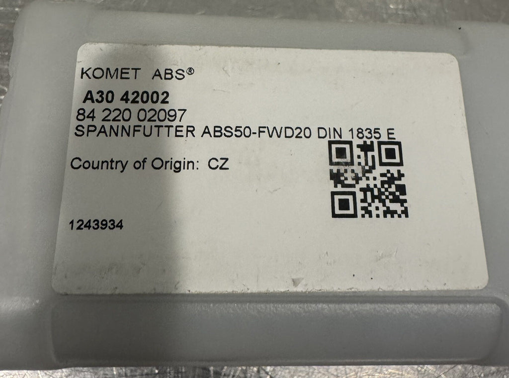 Komet 8422002097 Tool Holding Shank Adaptor Ceratizit NEW! FREE SHIPPING!